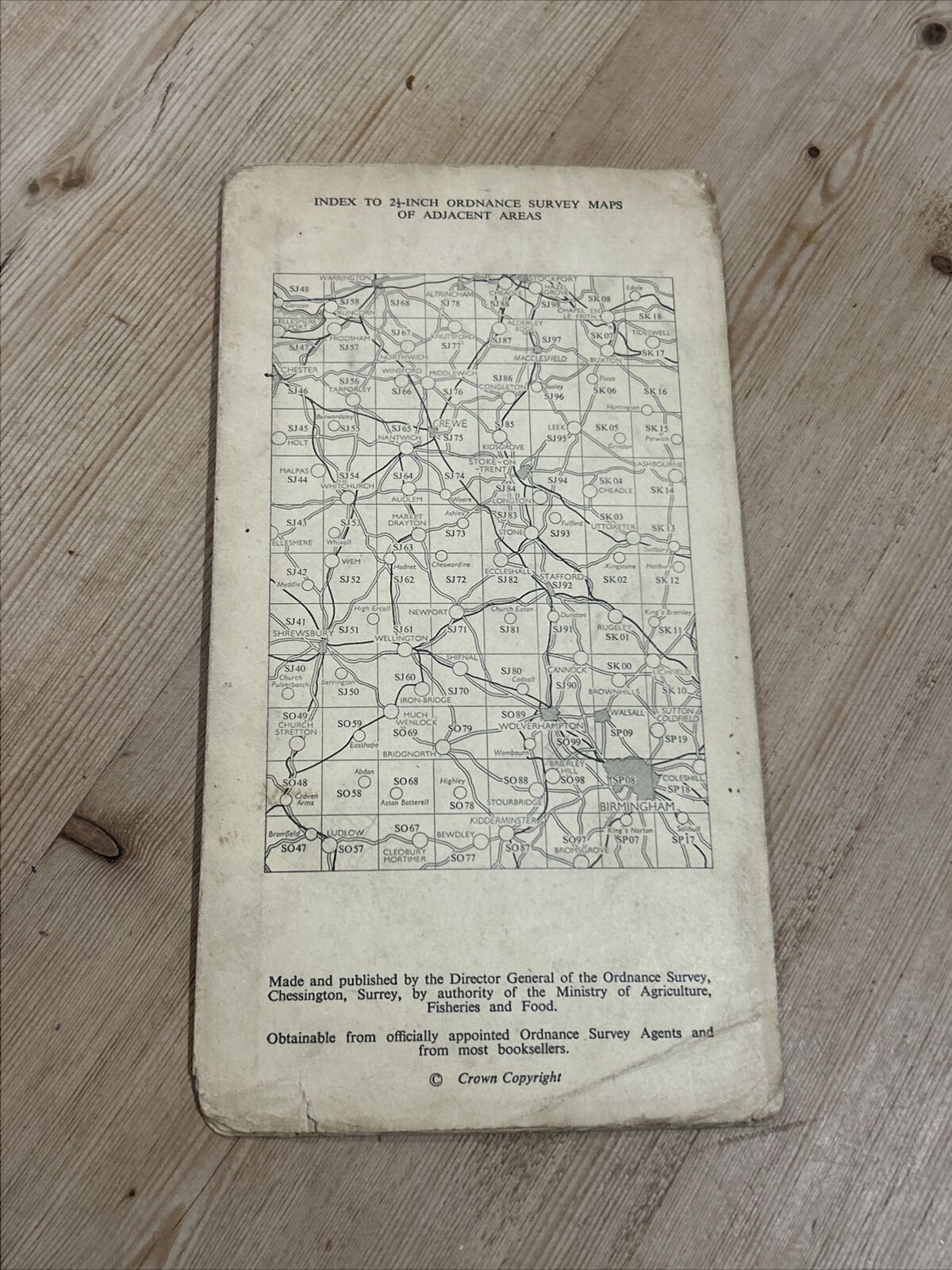 WOLVERHAMPTON - Ordnance Survey Sheet SO99 1:25000 1951 Wednesbury Tipton