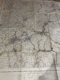 BLACKBURN & BURNLEY Ordnance Survey 1961 Seventh Series Sheet 95 Clitheroe