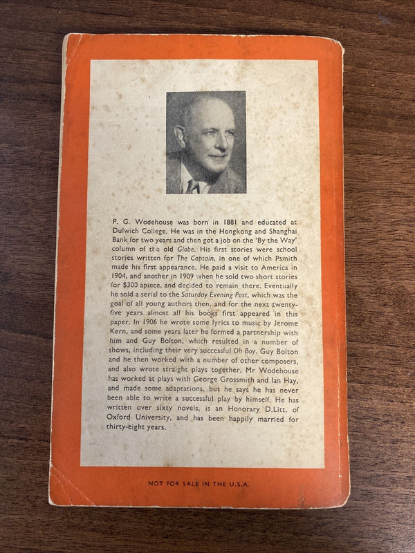 Penguin Books Big Money P.G Wodehouse 1953