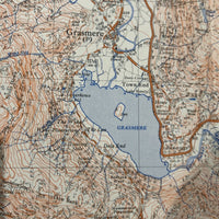 AMBLESIDE Ordnance Survey Sheet NY30 1:25000 1959 Grasmere Rydal