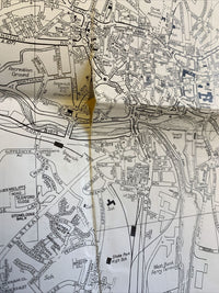 Ipswich - Barnetts Map Street Plan Circa 1980 