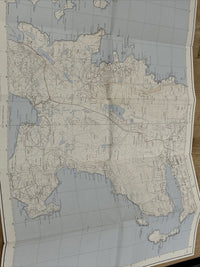 BALTASOUND Ordnance Survey Second Series 1:25,000 Map HP40/50/60 1976 Shetland