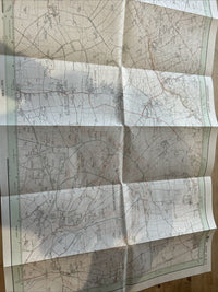 MARLBOROUGH DOWNS Pathfinder Ordnance Survey SU07/17 1:25000 1985 Broad Hinton