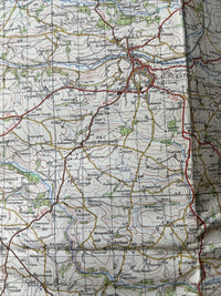 BODMIN & LAUNCESTON Ordnance Survey CLOTH Seventh Series Map 1 In 1967 Sheet 186