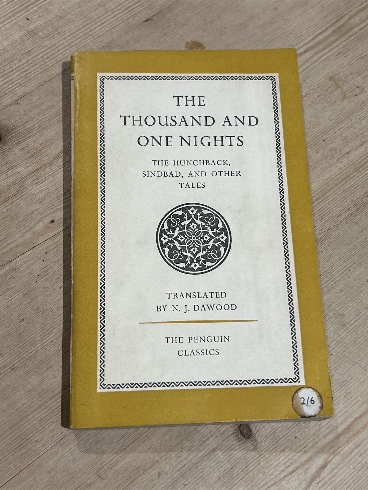 THE THOUSAND AND ONE NIGHTS - Hunchback Sinbad Penguin Classics L64 1955