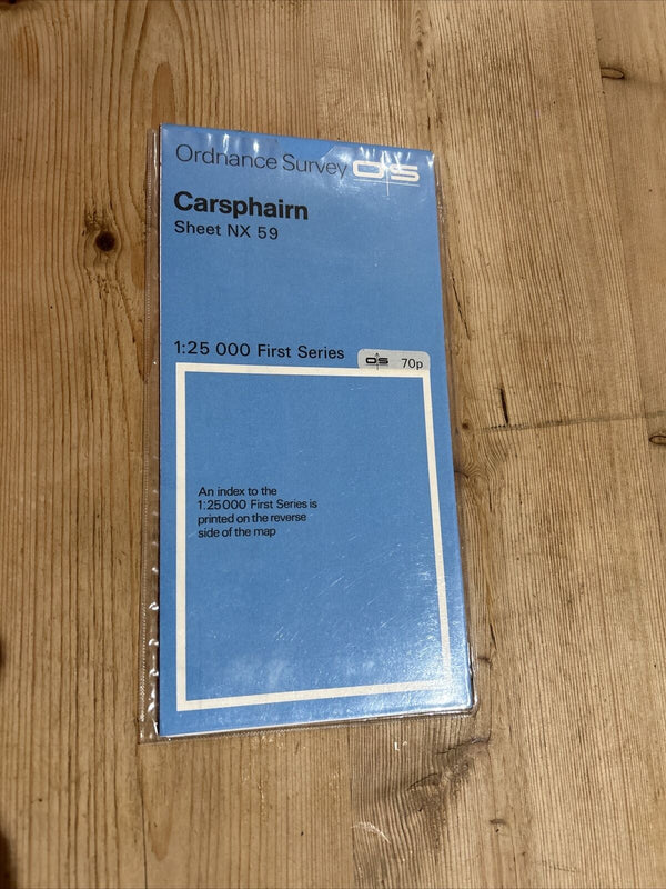 CARSPHAIRN Ordnance Survey 1:25000 First Series 1956 NX59 Lamford Liggat