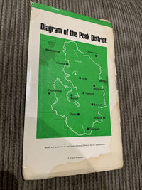 Ordnance Survey - One Inch Tourist Map PEAK DISTRICT 1963