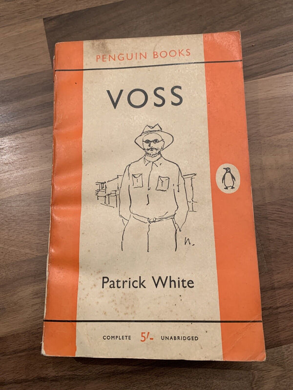 VOSS By Patrick White - Penguin Books 1957 No 1438 - Australia Travel Fiction