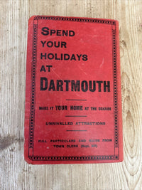 DARTMOUTH and SOUTH DEVON Ward Locks Red Guide 13th Edition Maps Photos 1931