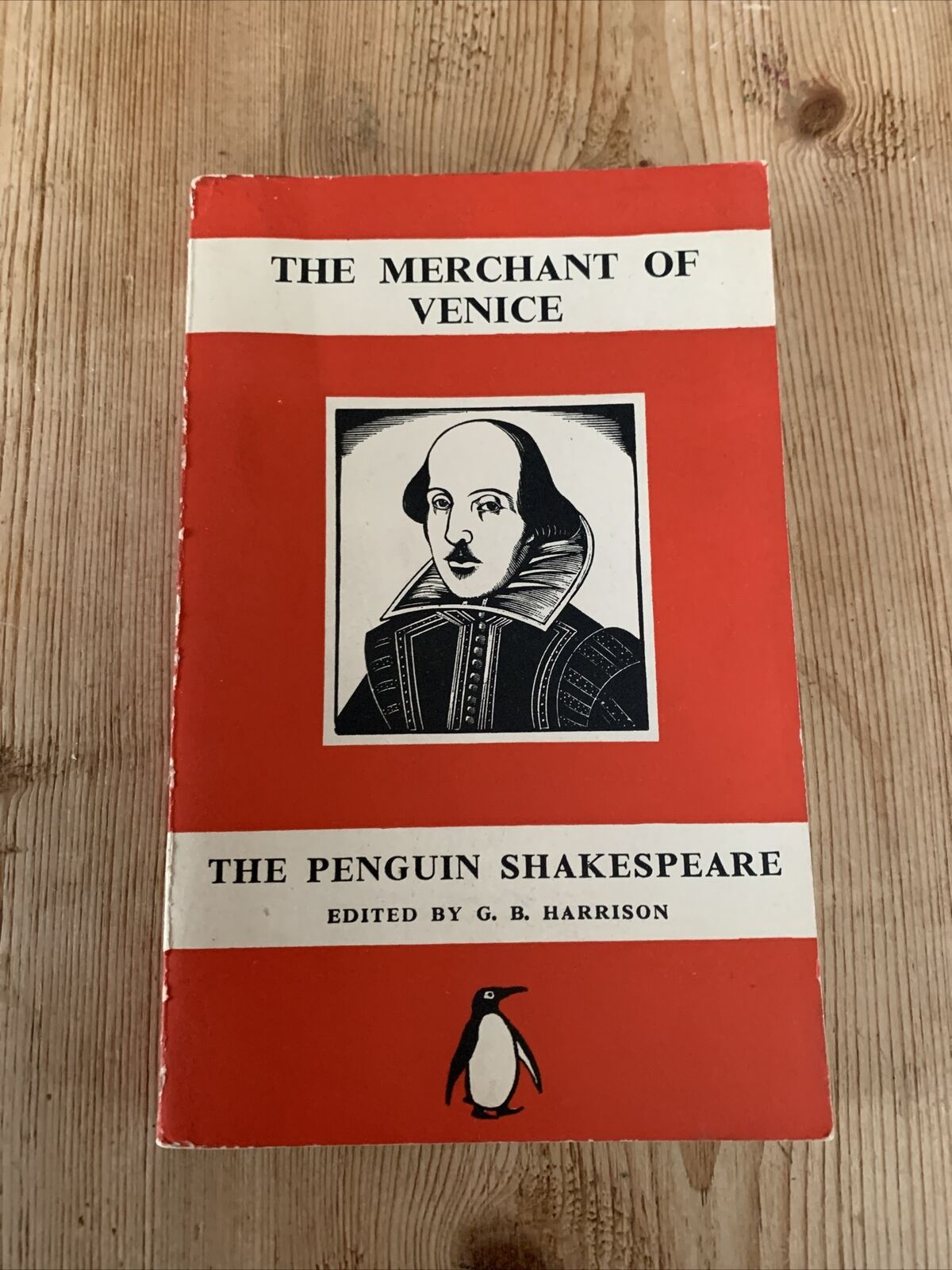 PENGUIN SHAKESPEARE No B8 1937 The Merchant Of Venice