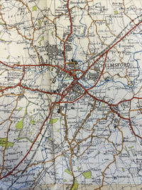 LONDON North East Ordnance Survey 6th Series 1-inch 1940 Sheet 161 Chelmsford