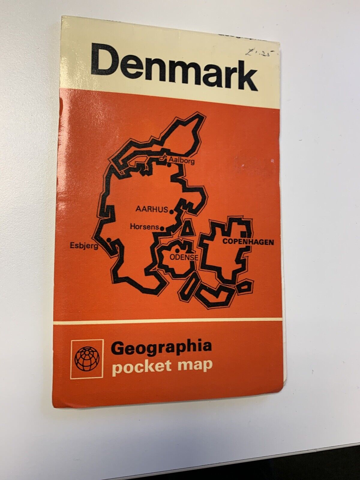 DENMARK - Geographia Map 1979 Copenhagen Odense