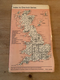 Loch Linnhe Scotland - Ordnance Survey Map Sheet 46 - 1963 Good Condition