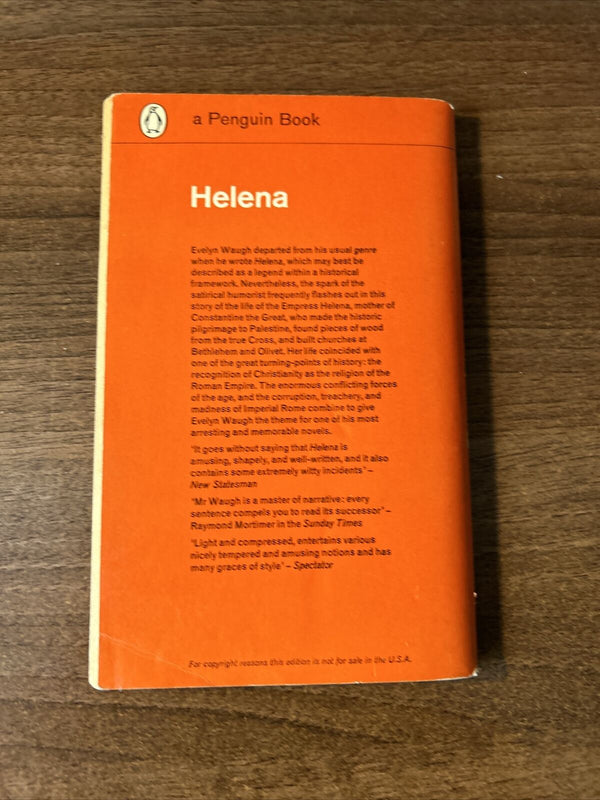 HELENA Evelyn Waugh Penguin Books 1963 No 1893