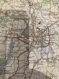 CHICHESTER Ordnance Survey One Inch Sheet 181 1970  Portsmouth Bognor Regis