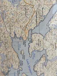 HOWMORE Ordnance Survey Second Series Pathfinder Sheet NF73/83 1977 Lochskipport