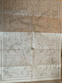 BRATTON FLEMING & BRAYFORD Pathfinder Ordnance Survey Sheet SS63/73 1:25000 1982