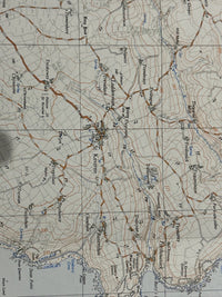 HELFORD RIVER Ordnance Survey 1:25,000 First Series Sheet SW72 1969