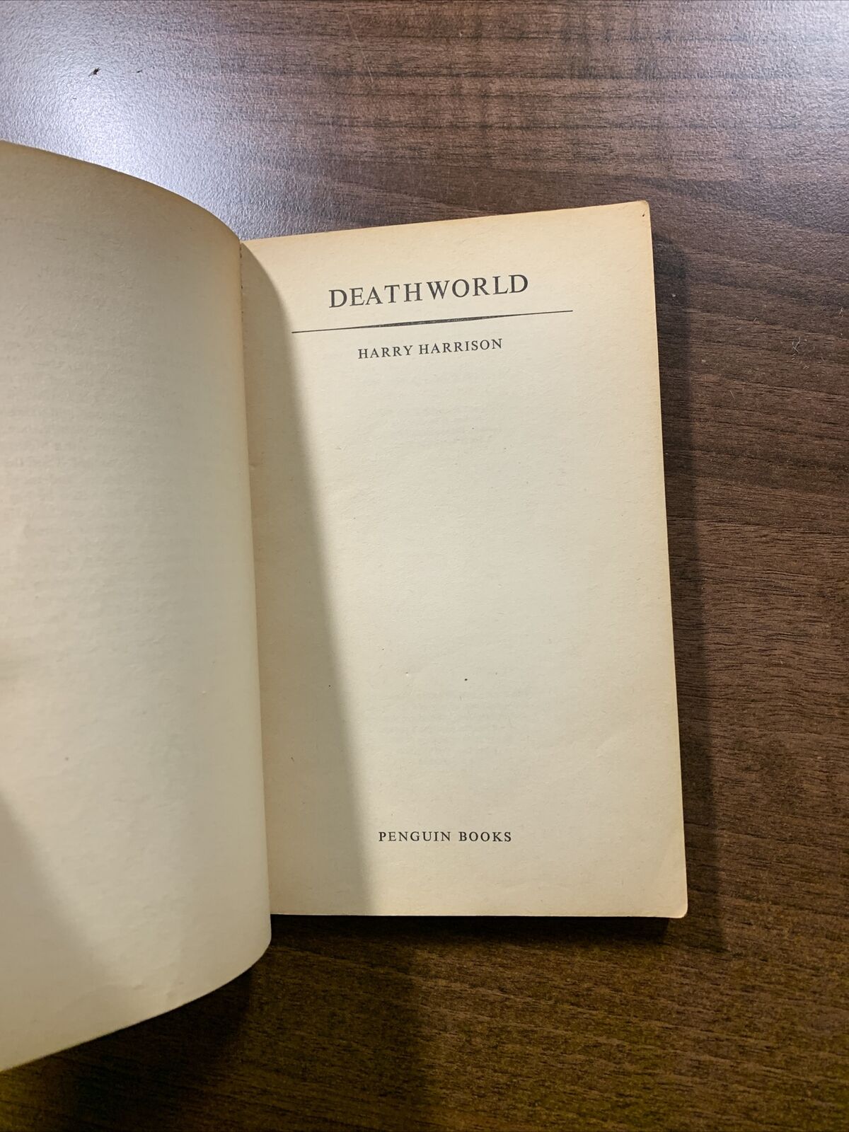 DEATHWORLD By Harry Harrison - Penguin Science Fiction Book 1960