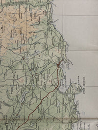 THE ORKNEY ISLANDS Ordnance Survey Quarter Inch Sheet 9 1923 Dunnet Head Wick