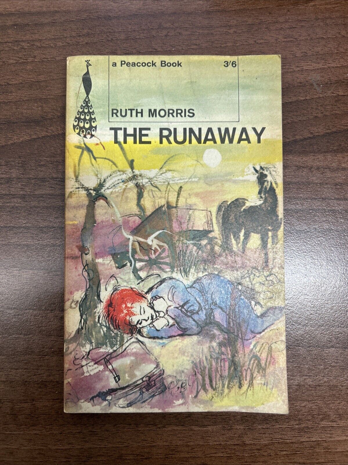 THE RUNAWAY Ruth Morris - Peacock Penguin Book 1964 PK26 Australia Outback