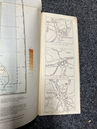 ENGLAND NORTH EAST Ordnance Survey CLOTH Sh 3 Quarter Inch Map 4th Ed 1935 York