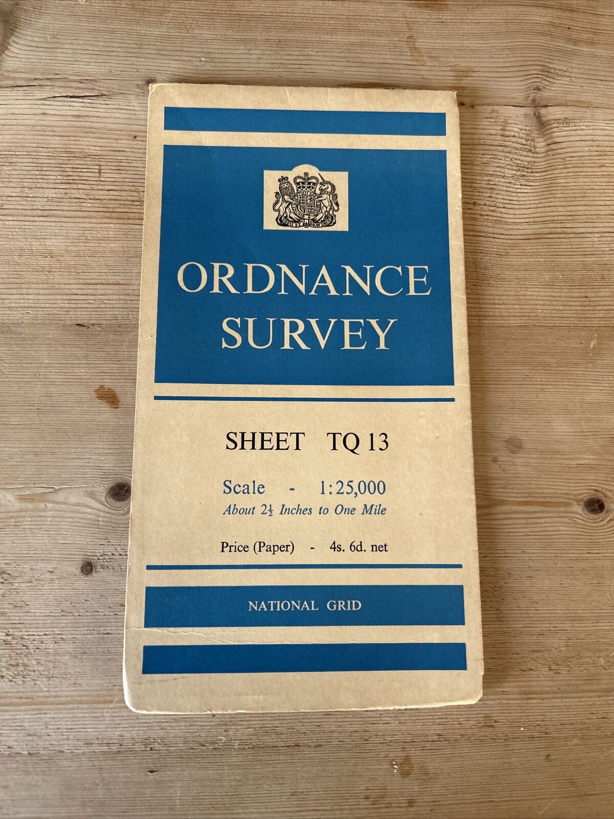 HORSHAM Sussex Ordnance Survey Map 1948 Corr. 1959 2 & Half Inch Sheet TQ13