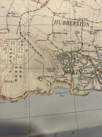 ANGLE Wales Ordnance Survey 1:25,000 First Series 1950 Sheet SM80 Hakin