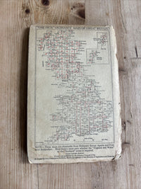 DOLGELLEY Ordnance Survey Paper Map 1953 CLOTH Seventh Series No 116 Festiniog