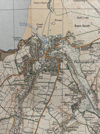 PERRANPORTH  Pathfinder Ordnance Survey SW75 1:25,000 1977 Crantock Goonhavern