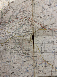 TEESDALE Ordnance Survey One Inch Map 84 Acceptable Condition 1964 Revised