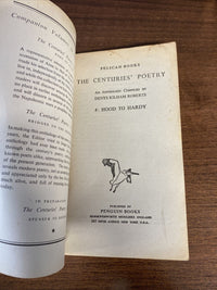 The Centuries' Poetry 4: Hood To Hardy, Pelican Books, 1945