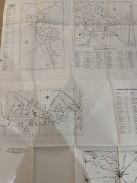 Newmarket - Garnett Map - Exning Snailwell Burwell Lakenheath 1970s? 