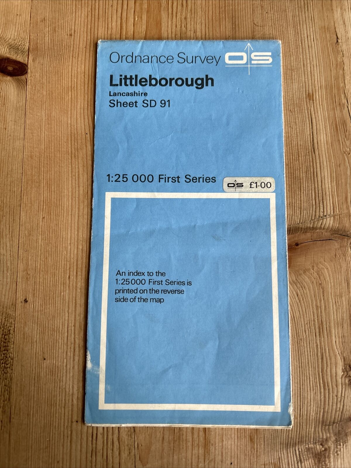 LITTLEBOROUGH Ordnance Survey 1:25000 First Series Sheet SD91 1954 Milnrow