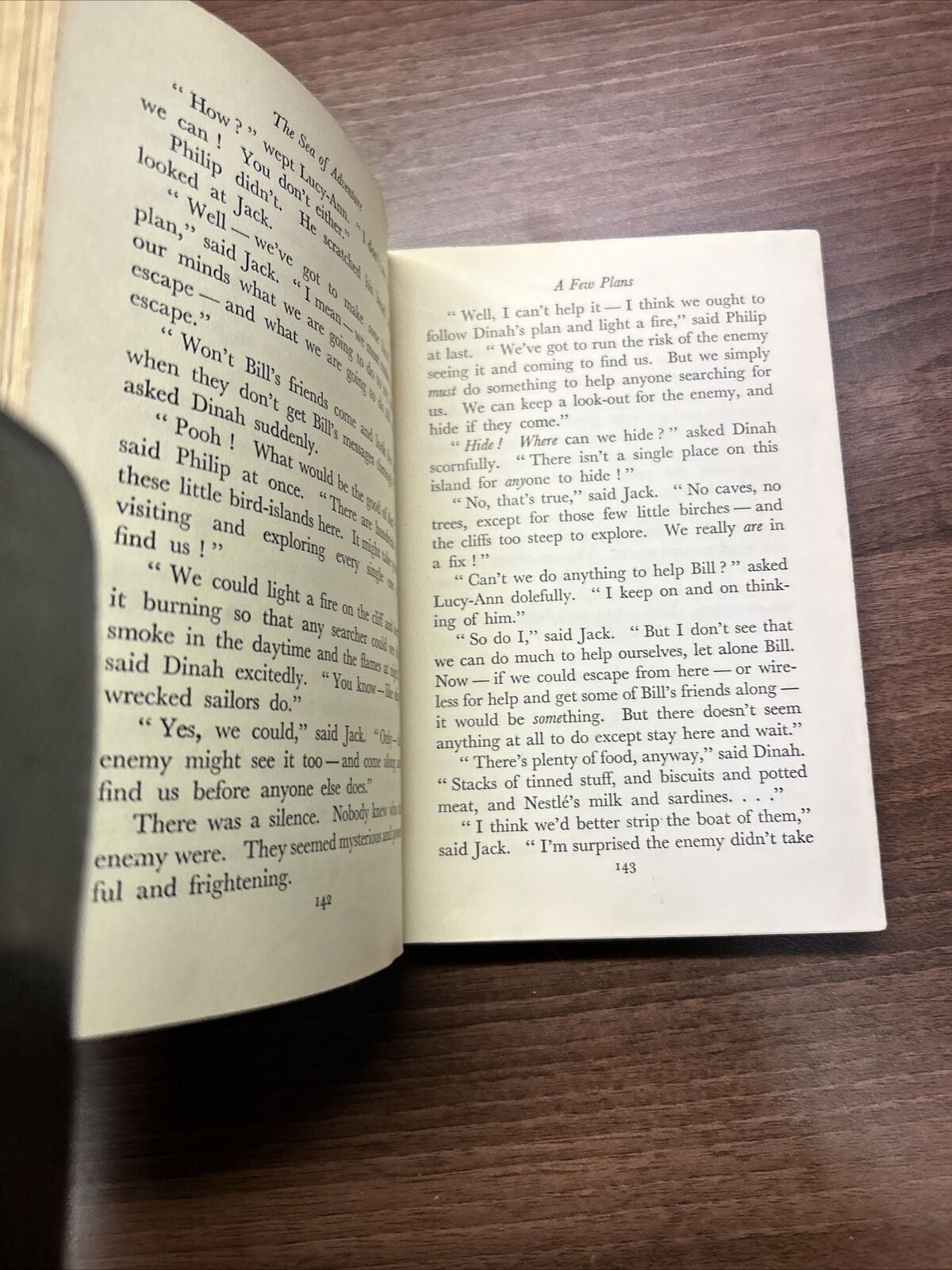 THE SEA OF ADVENTURE By Enid Blyton 1950 Hardback Illustrated