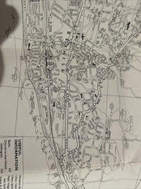 HASTINGS & BEXHILL - Geographia  Map Circa 1980s