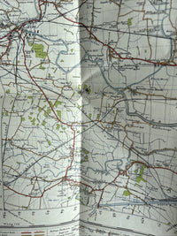 MARKET WEIGHTON Ordnance Survey One In Map 1947 Sixth Edition Sheet 98 Goole