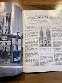 LINCOLN CATHEDRAL Pictorial History 1967  Pitkin Guide Photos Plans History