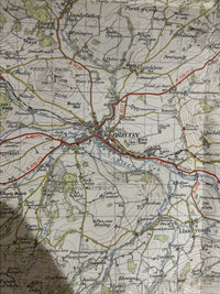 BRECON Ordnance Survey Paper Map 1952 Seventh Series Sheet 141 Brynmawr