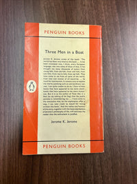 THREE MEN IN A BOAT - Jerome J Jerome - Penguin Books No 1213 1962