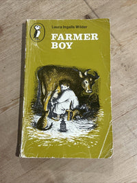 FARMER BOY Laura Ingalls Wilder - Puffin Books 1977 Illustrated