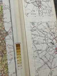 NORTH WALES & MANCHESTER Ordnance Survey Sheet 4 Quarter Inch Map 4th Ed 1946