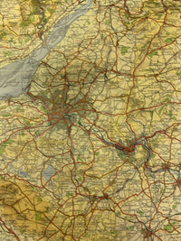 Southern England -Ordnance Survey Quarter Inch Sheet 16 1962 Map Bristol Cardiff