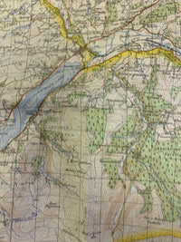 Bala & Welshpool Vyrnwy Wales -  Ordnance Survey Map One Inch 1967 Sheet 117