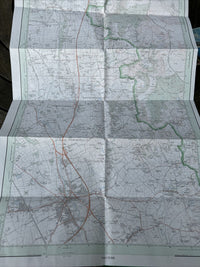 THIRSK Pathfinder 621 Ordnance Survey SE48/49 1:25000 1988 Osmotherley Kepwick