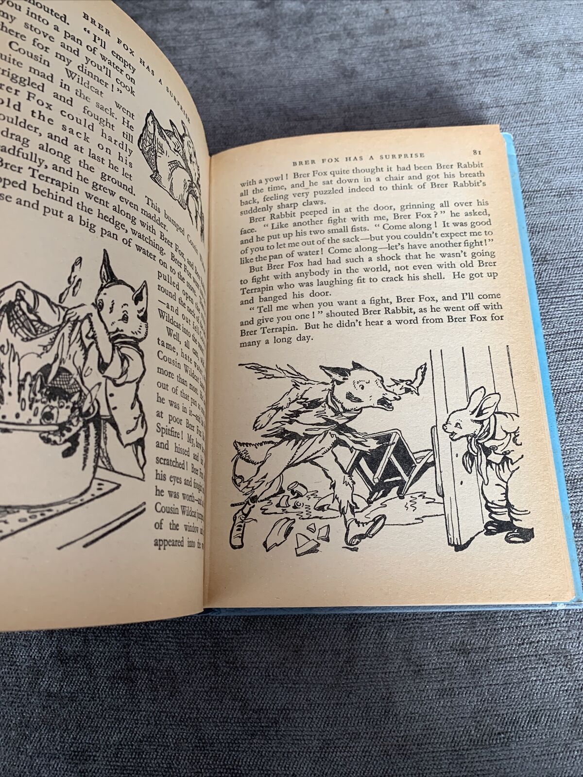 BRER RABBIT’S A RASCAL - Enid Blyton 1965 Dean & Sons Hardback Dust Jacket Good 