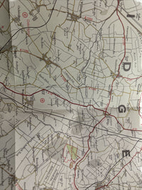 CAMBRIDGE - Bartholomew National Map Series No 20 - 1975 Newmarket Rushden