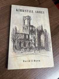 KIRKSTALL ABBEY David Owen 1960? Illustrated Photos Plans History Monks Leeds