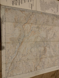 Pumlumon-Arwysth - Wales - Ordnance Survey Map 1957  -  1:25,000