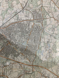 WINCHESTER South Chandlers Ford  Ordnance Survey No 1264 1:25000 1988